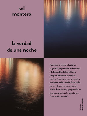 cover image of La verdad de una noche